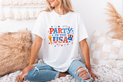 Retro 4th of July Sublimation, an Illustration by SharpMarketplace (Thumbnail 3 of 9)