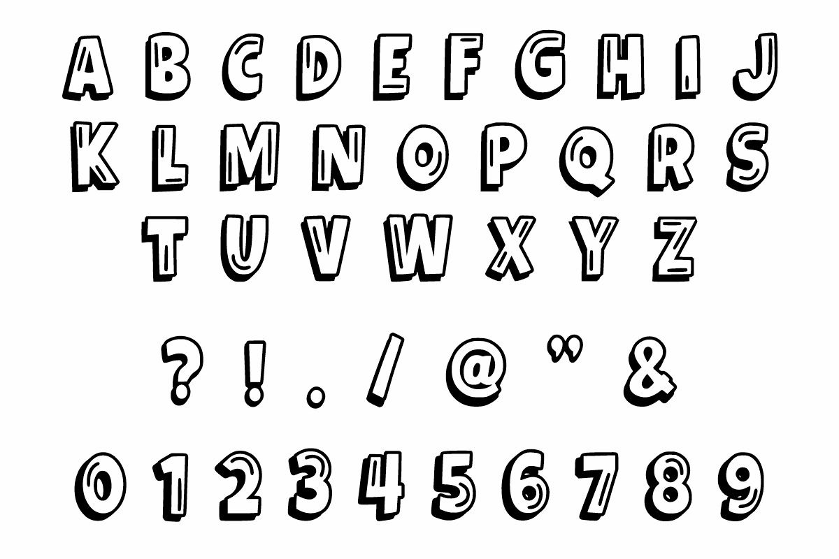 The Monkey, a Handwritten Font by Fourteen Letter (Photo 6 of 7)