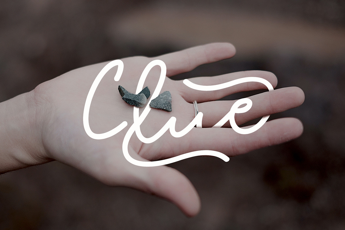 monaline mono script, a Script Font by Tooris (Photo 4 of 8)