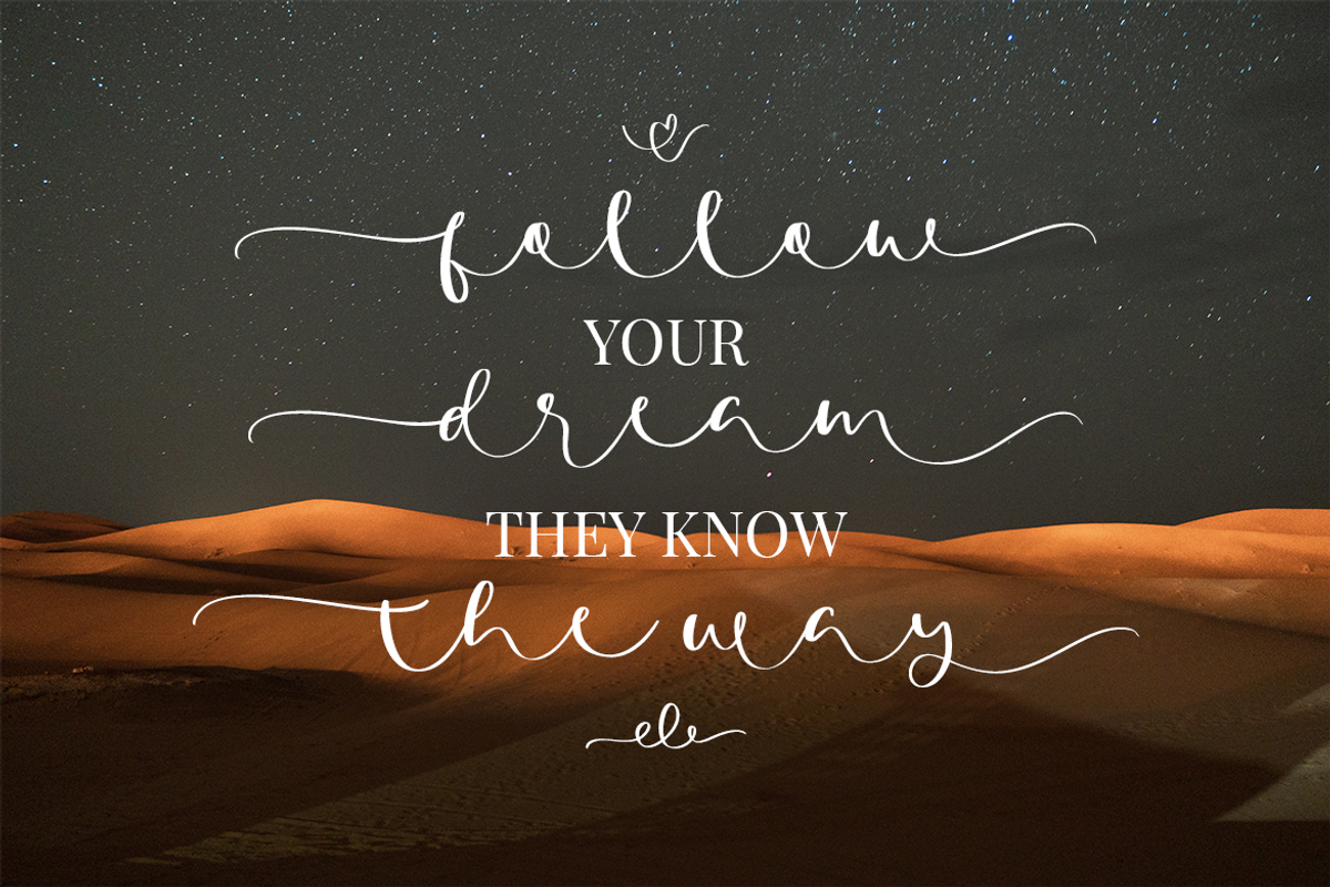 Curly Script | A Handwritten Font, a Script Font by Colllab Studio (Photo 17 of 19)