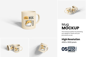 Mug Mockup, a Cups & Container Mockup by bimockup