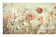 Zewe Collection · Retro Flowerscapes, a Decorative Illustration by milatovar (Thumbnail 5 of 16)