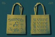 Velcan Vintage, a Serif Font by Craft Supply Co. (Thumbnail 4 of 8)