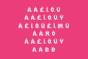 Chooky - Candy & Cute Font, a Sans Serif Font by Iqsiart Studio (Thumbnail 7 of 10)