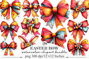 Easter Bow Clipart Bundle, an Illustration by Designking (Thumbnail 1 of 5)