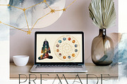 ASTROLOGY watercolor zodiac signs, a Decorative Illustration by Yuliya Derbisheva (Thumbnail 9 of 17)