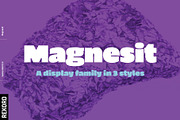 Magnesit: Ultra Bold Fonts, a Sans Serif Font by REKORD (Thumbnail 1 of 14)