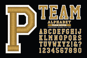 Embroidered Sports Vector Alphabet, an Object Graphic by Mysterylab Designs (Thumbnail 13 of 16)