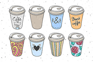 Coffee To Go Paper Cups