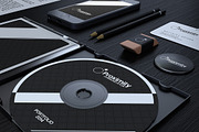 Black And White Corporate Identity, a Stationery Template by Marvel (Thumbnail 1 of 5)