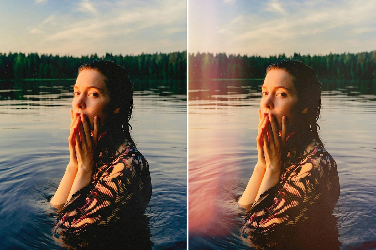Film Light leak overlays, a Social Media Template by Presets store (Photo 10 of 10)