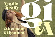 Royale Justify Modern Serif, a Serif Font by timelesstype.co (Thumbnail 11 of 20)