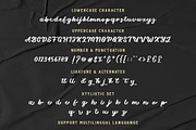 Black Vintage - Bold Script, a Script Font by Bluestype Studio (Thumbnail 7 of 8)
