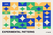 Experimental Geometric Patterns V06, a Pattern Graphic by dvtchk (Thumbnail 1 of 5)