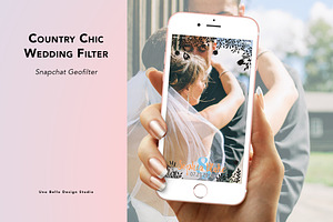 Country Chic Wedding Filter