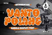 Vanto Polahe - Bubble Fest Font, a Handwritten Font by twinstd (Thumbnail 1 of 9)