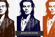 Vector Splash Photoshop Action, an Action Add-On by designvillage (Thumbnail 13 of 15)