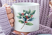 Winter Herbs Sublimation Clipart, an Illustration by Rose Art (Thumbnail 5 of 7)