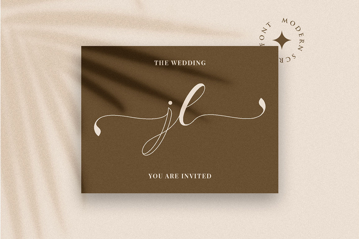 Dominica Calligraphy Script, a Script Font by Idea Studio (Photo 10 of 12)