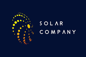 Solar Swirl Nature Logo Design Icon, a Branding & Logo Template by Morvana Crew