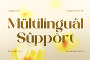 Vangier - Elegant Sans Serif Font, a Sans Serif Font by Flawless And Co (Thumbnail 10 of 10)