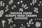75 Paper Scraps Hand Drawn Doodles, an Abstract Photo by Ksuview (Thumbnail 1 of 6)