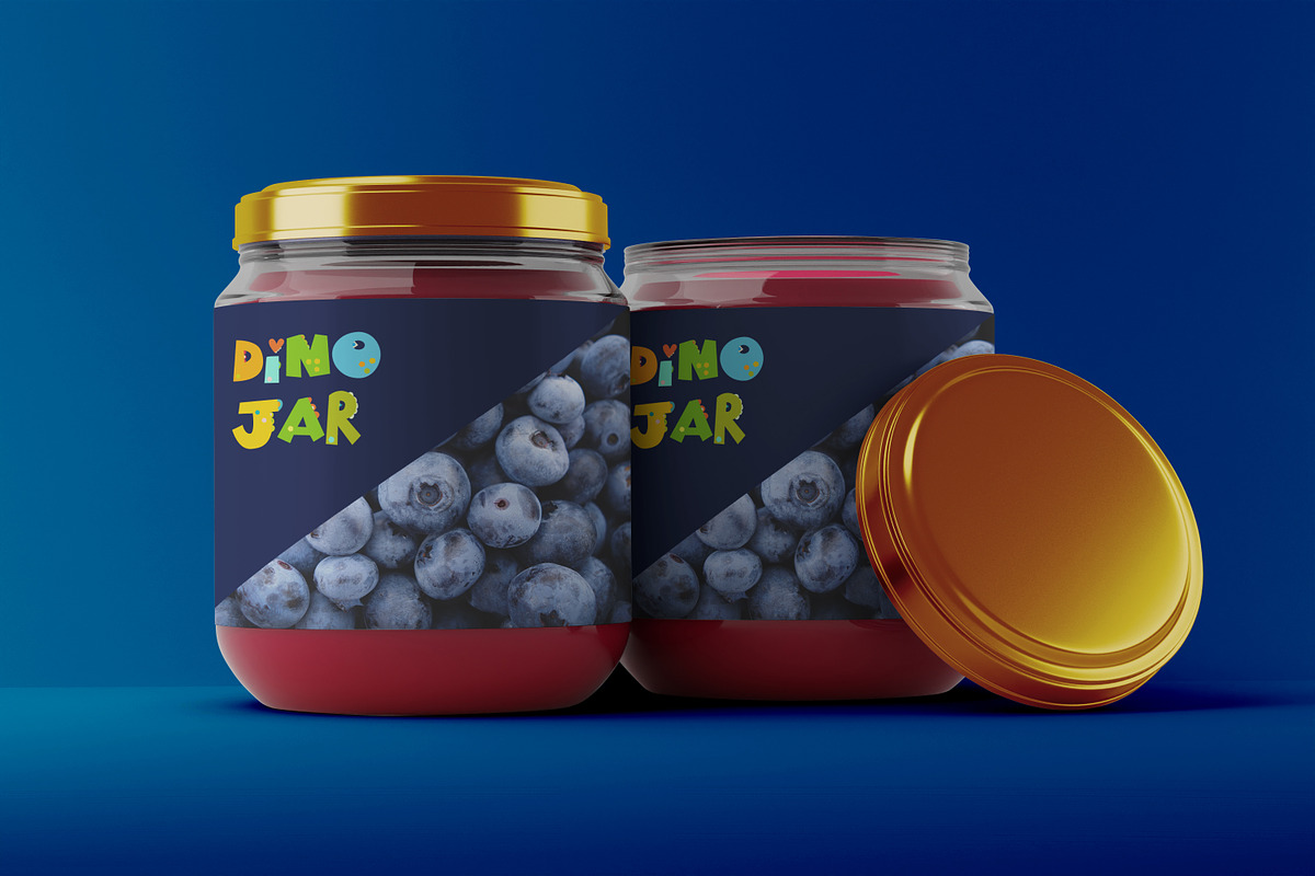 Dinosaurs Color Font OpenType-SVG, a Font by KundolaArt (Photo 6 of 9)