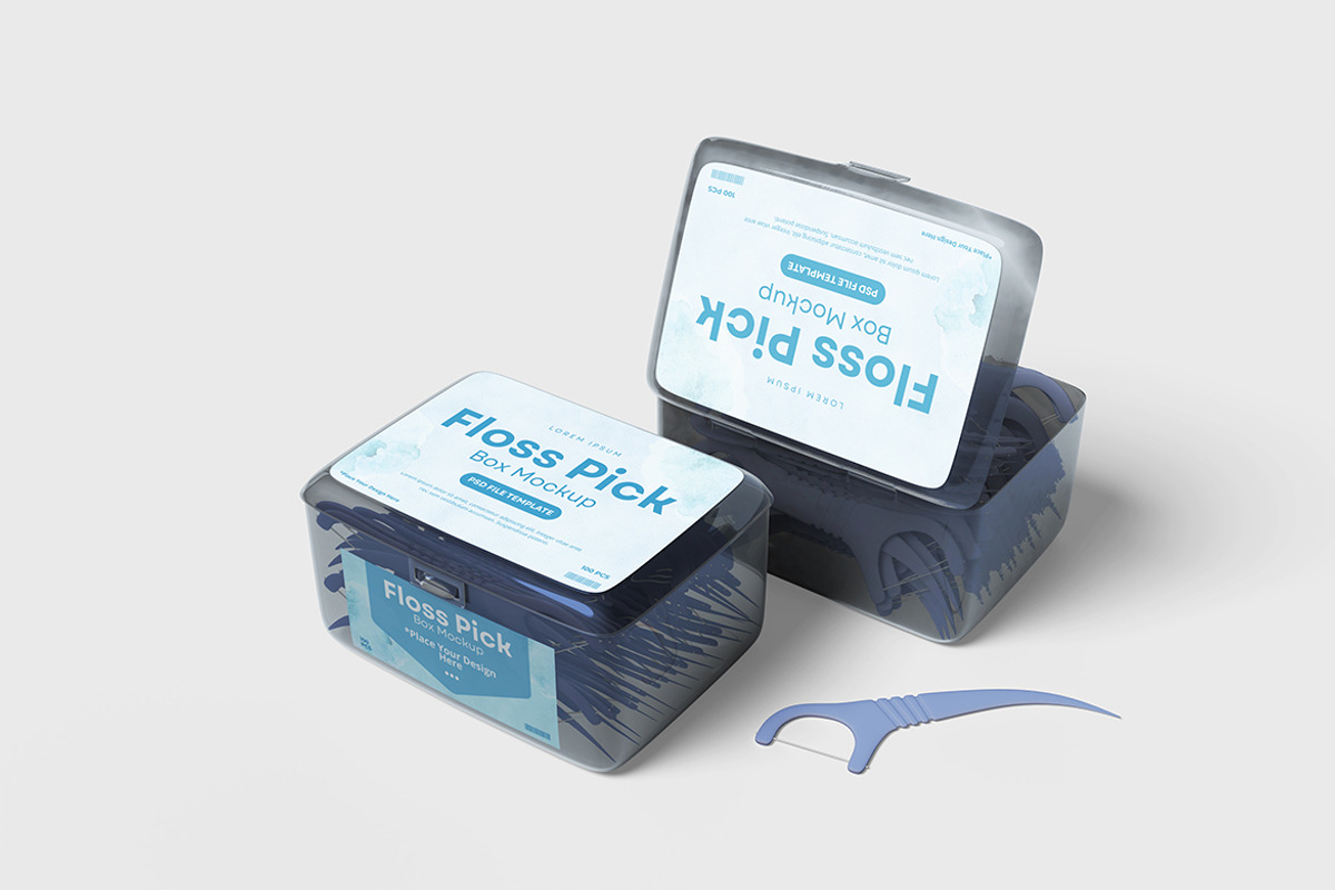 Dental Floss Box Mockup, a Product Mockup by bimockup (Photo 5 of 6)