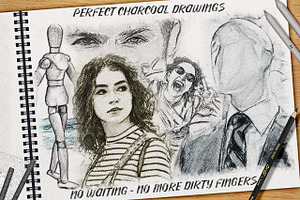 25 Master Class Charcoal Effects