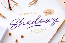 Shadowy Script + Symbols