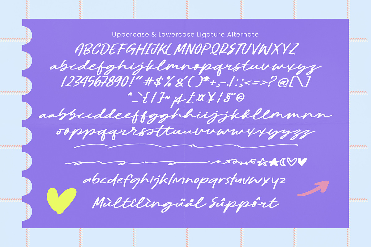Moments Simple Journaling Script, a Script Font by Letterena Studios Script (Photo 12 of 15)