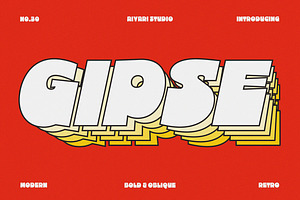 Gipse Font Family, a Sans Serif Font by Aiyari