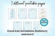 Blue Printable Party Planner PNG, a Stationery Template by Pixels N Bows (Thumbnail 2 of 4)