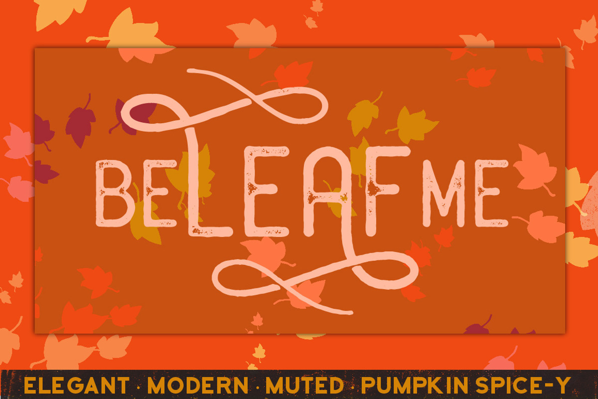 Autumn Leaf Backgrounds, a Pattern Graphic by Designed by Monkeys (Photo 4 of 4)