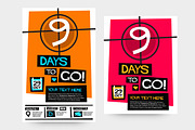 X Days to Go Retro Poster Design, a Graphic by Orange Graphics (Thumbnail 1 of 3)