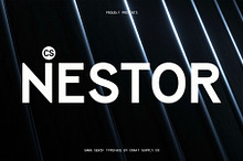 CS Nestor – Contemporary Font