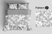 Flowers. Seamless Patterns 1, a Pattern Graphic by Yulia Ogneva (Thumbnail 3 of 7)