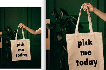 Bag mockup template