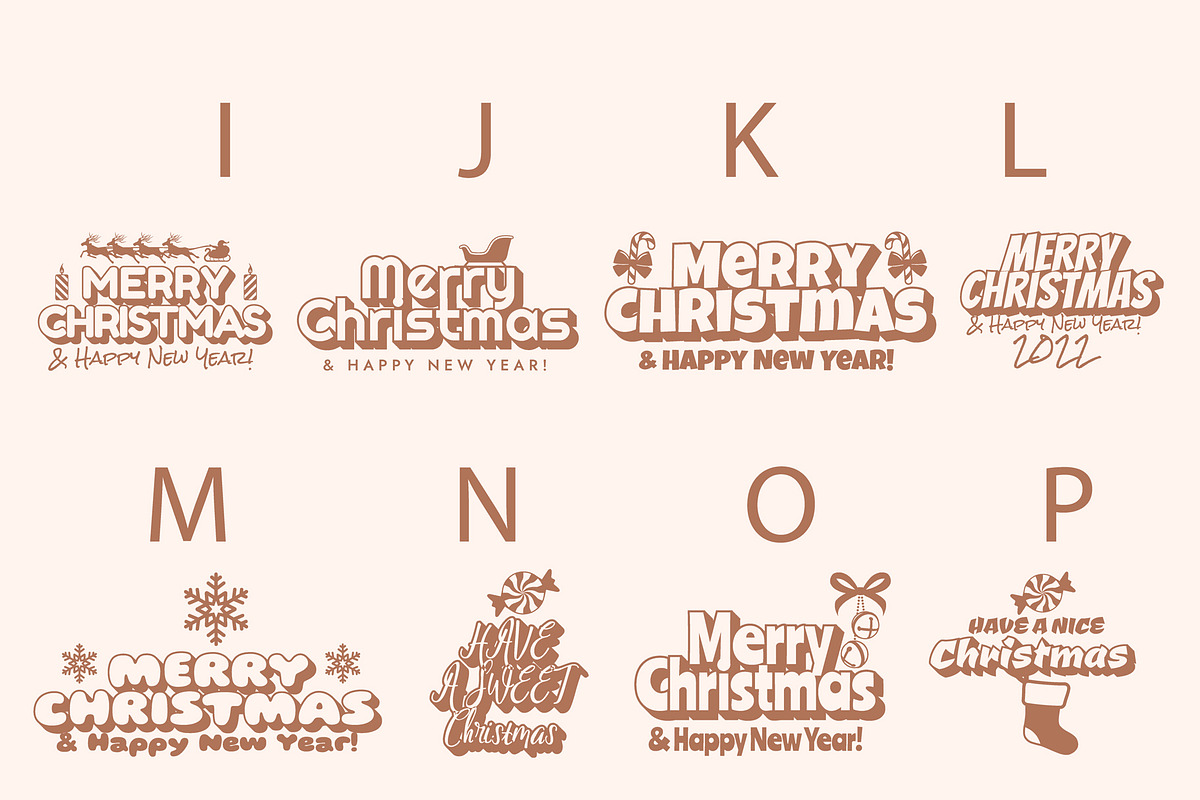Christmas Dingbats Font, a Symbol Font by Minimalartstudio (Photo 2 of 3)