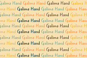 Galima Hand - handwritten font, a Handwritten Font by Font Infusions (Thumbnail 10 of 11)