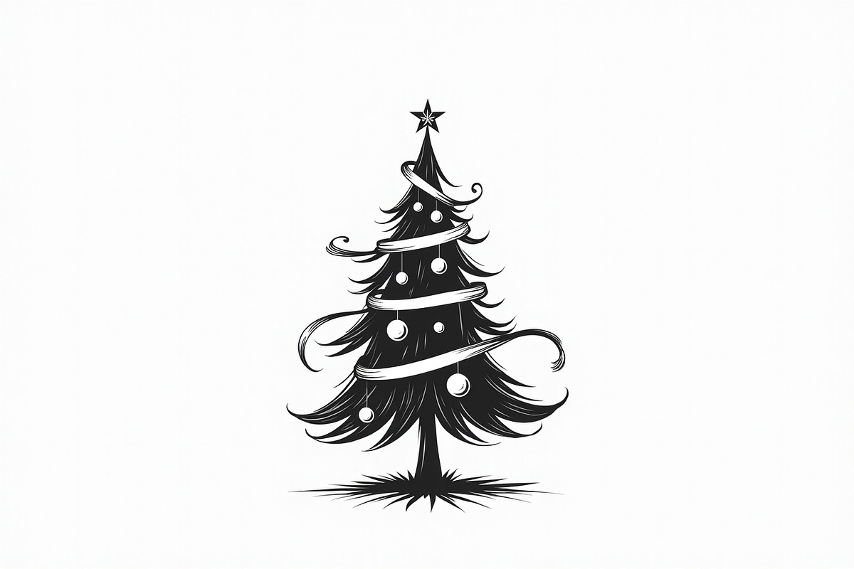 Christmas Tree Ornament Design Pack, an Illustration by musafir_fashion (Photo 8 of 21)