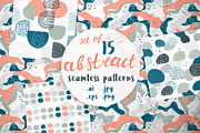 15 abstract patterns, a Pattern Graphic by pineart