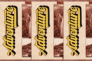Letter Vintage, a Script Font by Letter Fresh (Thumbnail 7 of 8)