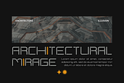Qalinora Futuristic Sci-Fi Display, a Sans Serif Font by Vadovastd (Thumbnail 7 of 8)