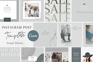 Instagram Post Template - CANVA