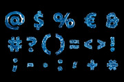 Liquid Water 3D Letters Set, an Object Graphic by Kotulsky Mockups (Thumbnail 5 of 6)