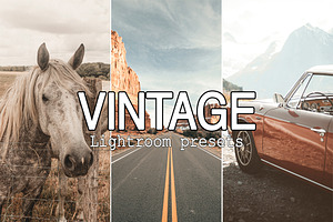 4 Vintage Warm Lightroom Presets