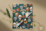 HAPPY CAMPER, a Pattern Graphic by MSNTY STUDIOX (Thumbnail 15 of 28)