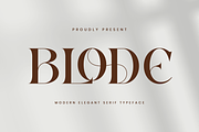 BLODE - Elegant Serif Font, a Serif Font by Aqeel_Art (Thumbnail 1 of 12)