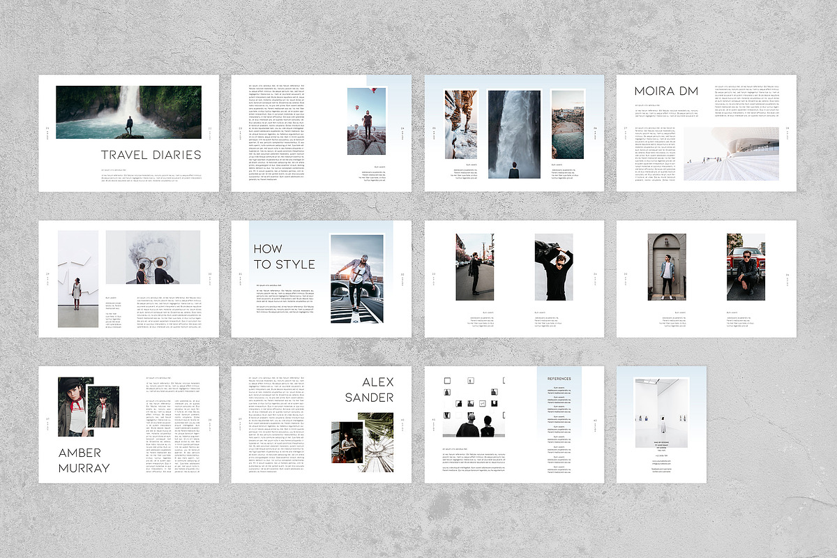 Magazine Template, a Magazine Template by Eesome Design Studio (Photo 5 of 5)